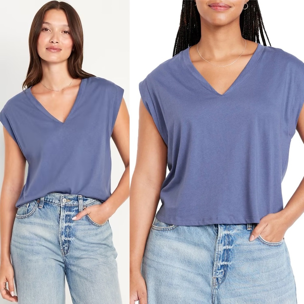 Old Navy Sleeveless V-Neck Muscle Tee Top 3X